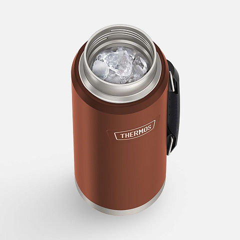 Термос Icon 1200, коричневый - рис 9.