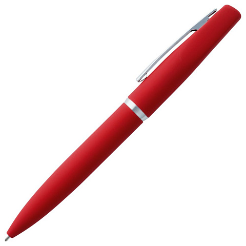 Ручка шариковая Bolt Soft Touch, красная - рис 3.
