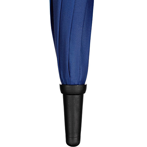 Зонт-трость Undercolor с цветными спицами, синий - рис 7.