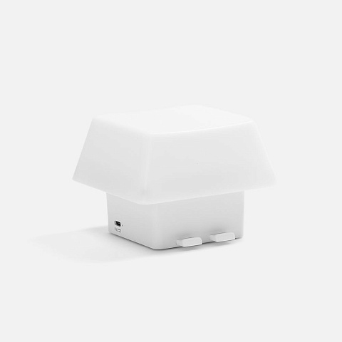 Светильник в виде клавиши клавиатуры Knoppi, белый - рис 2.