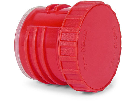 Термос Relaxika 101 (1 литр), красный (без лого) - рис 8.