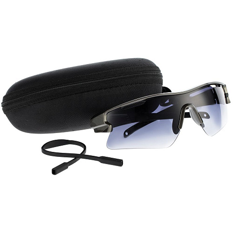 Спортивные солнцезащитные очки Fremad, черные - рис 7.