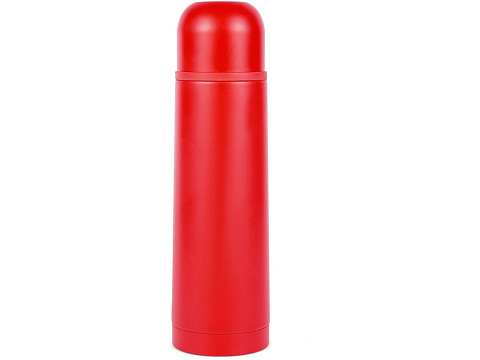 Термос Relaxika 101 (0,5 литра), красный (без лого)