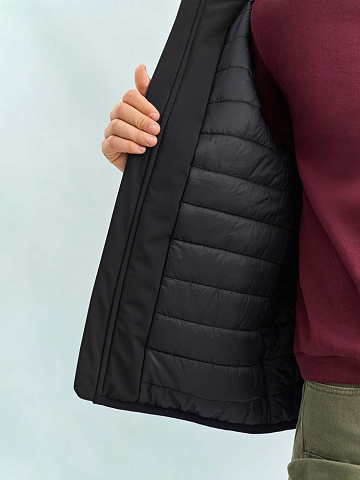 Жилет софтшелл унисекс Falcon BW, синий - рис 7.