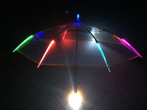 Зонт с подсветкой - рис 3.