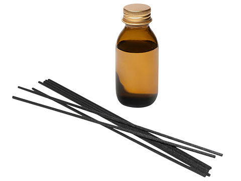 Ароматический диффузор с палочками, Баккарат: жасмин и миндаль, амбра, 100 мл (без лого LM) - рис 3.