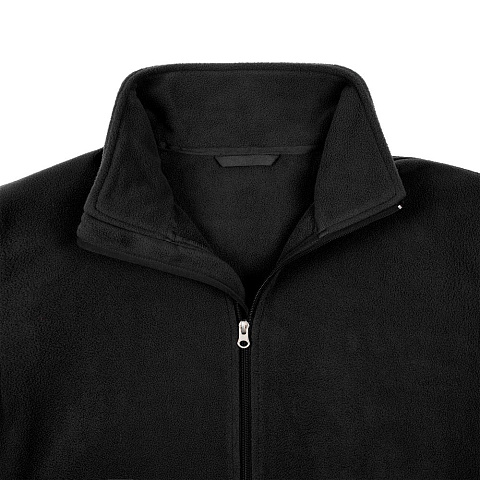 Куртка флисовая унисекс Nesse, черная - рис 4.