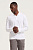 Рубашка поло унисекс с длинным рукавом Planet LSL, белая - миниатюра - рис 5.