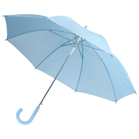 Зонт-трость Promo, голубой - рис 2.