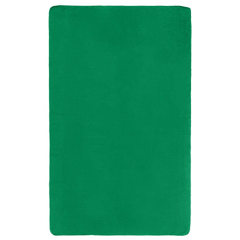 Флисовый плед Warm&Peace, зеленый - рис 3.