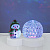 Светильник Снеговик с шаром - миниатюра - рис 5.