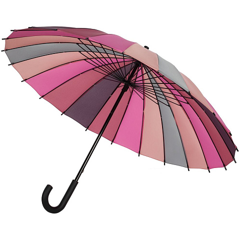 Зонт-трость «Спектр», розовый - рис 3.