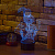 3D светильник Человек Паук - миниатюра - рис 3.