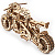 Деревянный мотоцикл с коляской Ugears - миниатюра - рис 6.