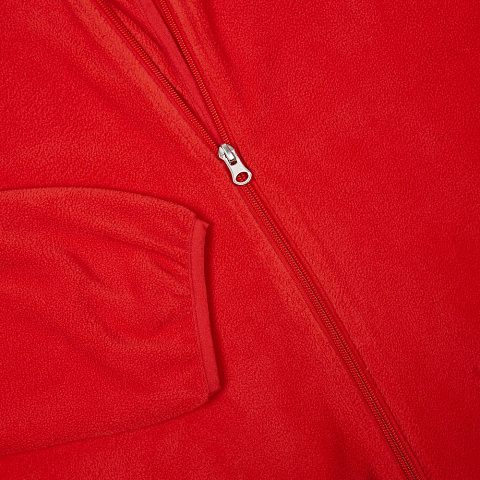 Куртка флисовая унисекс Fliska, красная - рис 5.