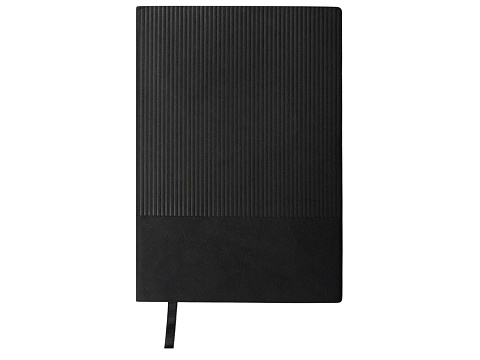 Набор блокнот в гибкой обложке А5 и металлическая шариковая ручка Nabokov, черный - рис 4.