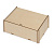Деревянная коробка из березы с наполнителем-стружкой (21х16 см) - миниатюра