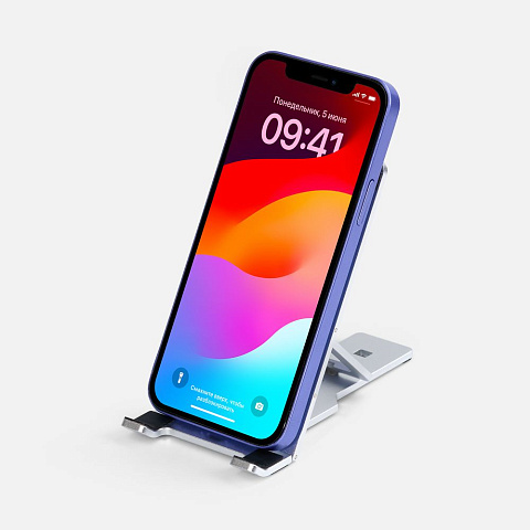 Подставка для смартфона Tactic, серебристая - рис 8.