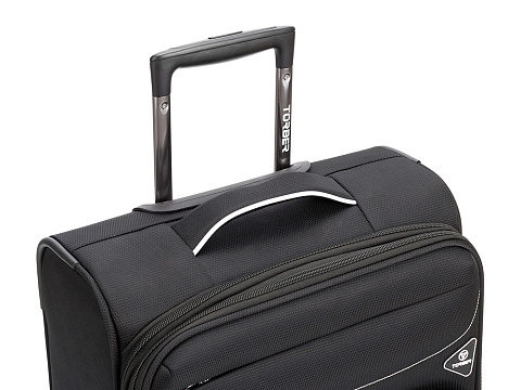 Чемодан TORBER НЕРО, чёрный, переработанный ПЭТ, 40 х 20 х 55 см, 37 л - рис 8.