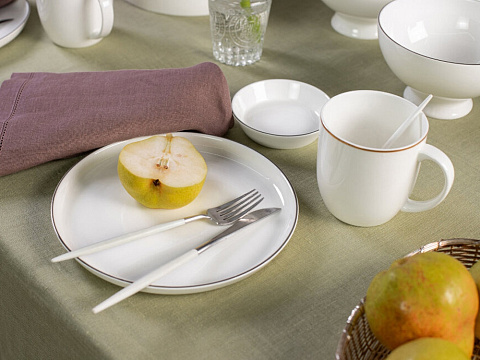 Тарелка Valerie Concept PLATE 1 WHT - рис 4.