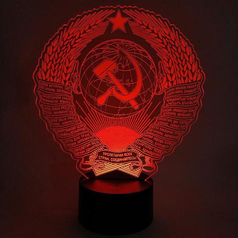 Светильник герб СССР