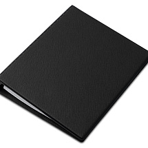 Блокнот на кольцах Favor, черный