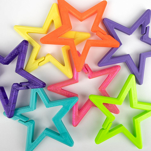 Брелок Impreso, 3D-печать на заказ, звезда - рис 3.