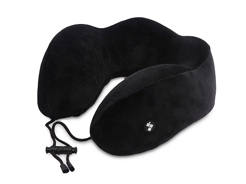 Подушка для путешествий с эффектом памяти Мемо Bluewinder Black