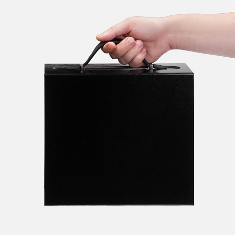 Коробка складная Holdfold, S, черная - рис 6.