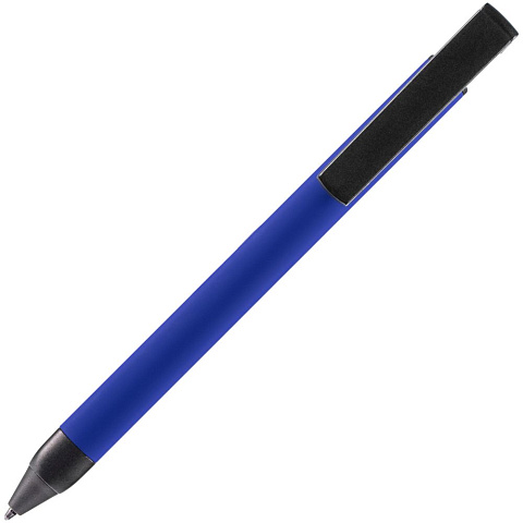 Ручка шариковая Standic с подставкой для телефона, синяя - рис 5.