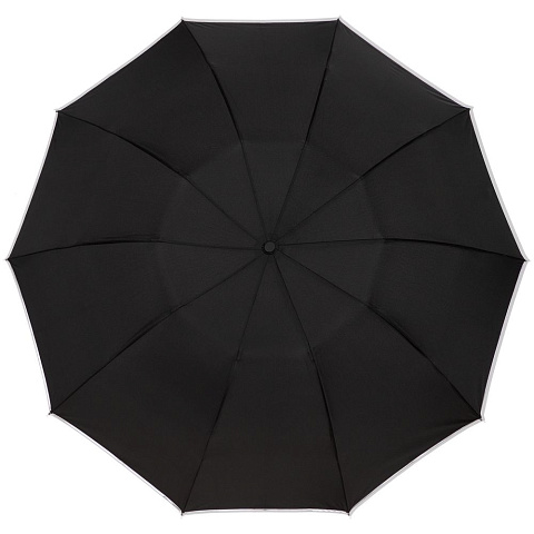 Складной зонт-наоборот Savelight со светоотражающим кантом - рис 3.