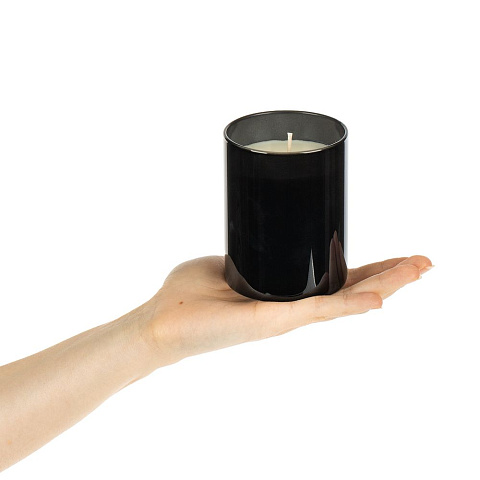 Ароматическая свеча Flikka, сандал и амбра, черная - рис 5.