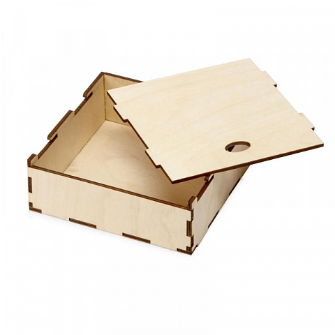 Деревянная подарочная коробка (12 см) - рис 2.