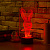 3D лампа Зайчонок - миниатюра - рис 7.