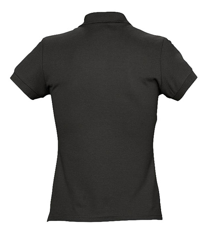 Рубашка поло женская Passion 170, черная - рис 3.