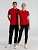 Рубашка поло мужская с контрастной отделкой Practice 270, красный/белый - миниатюра - рис 8.