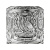 Подарочный набор с подстаканником "Мудрому руководителю" никелированный с чернением - миниатюра - рис 2.