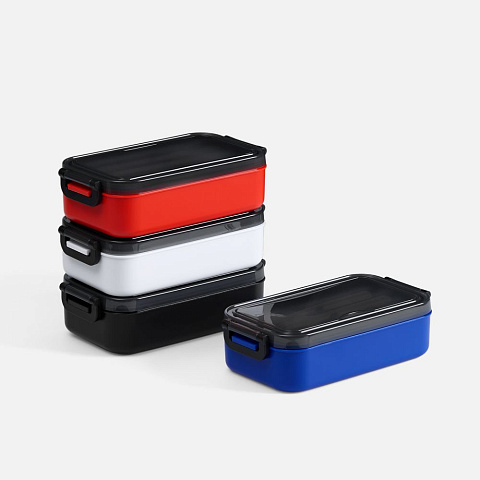 Ланчбокс Pranzo, белый с черным - рис 6.