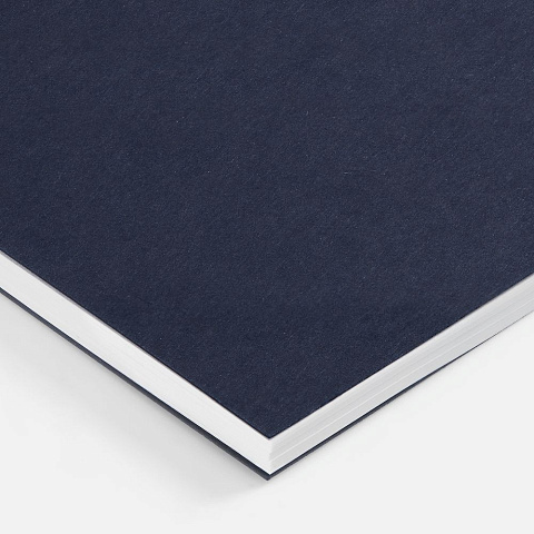 Блокнот Salvador в клетку, темно-синий - рис 4.