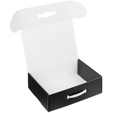 Коробка Matter Light, черная, с белой ручкой - рис 3.