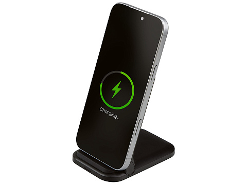 Беспроводное зарядное устройство Foldy, 15 Вт, черный - рис 3.