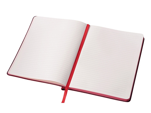 Блокнот А5 Notepeno Max, 96 листов 80 гр/м2 белой FSC бумаги, красный - рис 5.