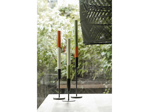 Originalhome Eden диагональные свечи - набор из 3 штук - Зеленый яркий - рис 4.