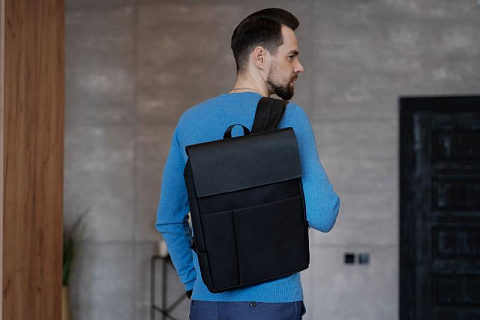 Рюкзак для ноутбука из эко кожи - рис 7.