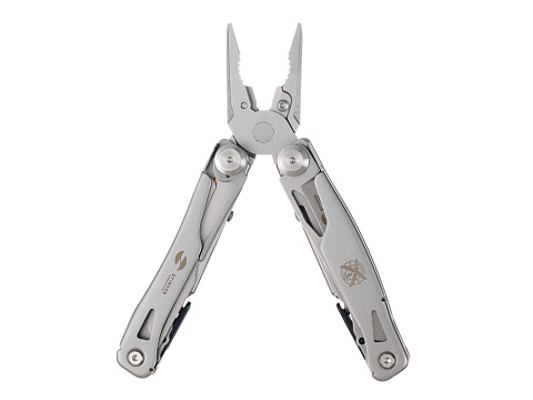 Мультитул Stinger, 106 мм, 15 функций, сталь/АБС-пластик, оранжевый, в комплекте нейлоновый чехол - рис 3.