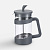 Френч-пресс Linea Franco, серый - миниатюра