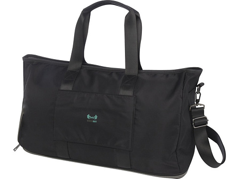 Rhine расширяемая спортивная сумка на 35 л из переработанных материалов по стандарту GRS, сплошной черный - рис 6.