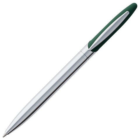 Ручка шариковая Dagger Soft Touch, зеленая - рис 4.