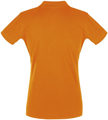 Рубашка поло женская Perfect Women 180 оранжевая - рис 3.