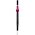 Зонт-трость Highlight, черный с розовым - миниатюра - рис 4.